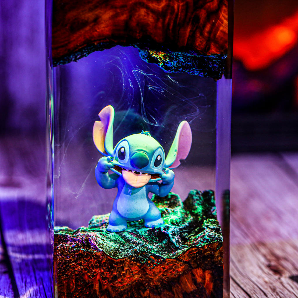 Stitch Epoxy Night Light