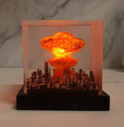 Nuke bomb fallout 4 Resin Lamp