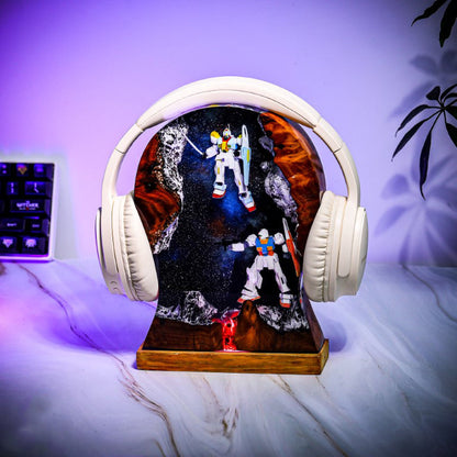 Gundam Night Light & Headphone Stand