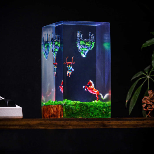 TOTK's Sky Islands in The Legend of Zelda Epoxy Lamp Ver 2