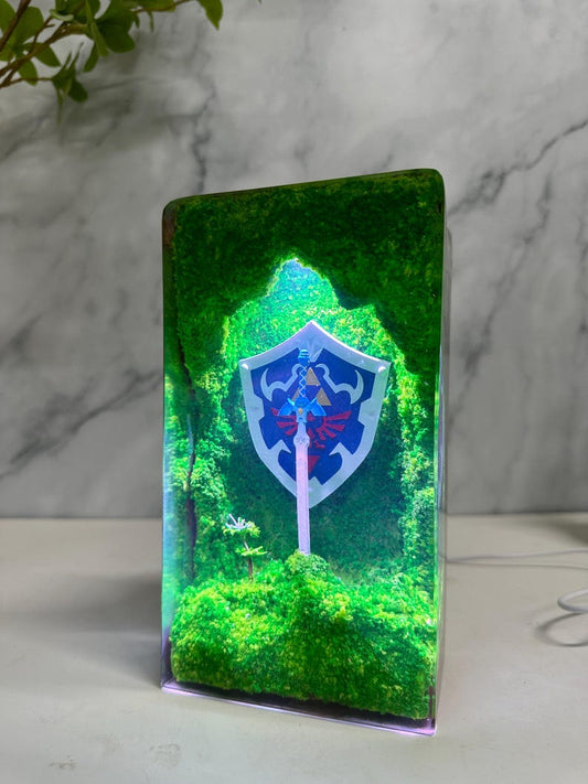 Rusty Master Sword Desk Decor