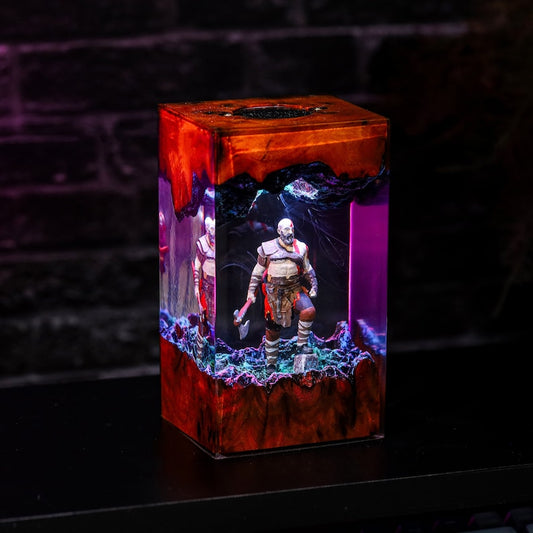 Kratos God of War Night Light