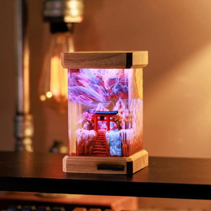 Torri Gate Resin Lamp