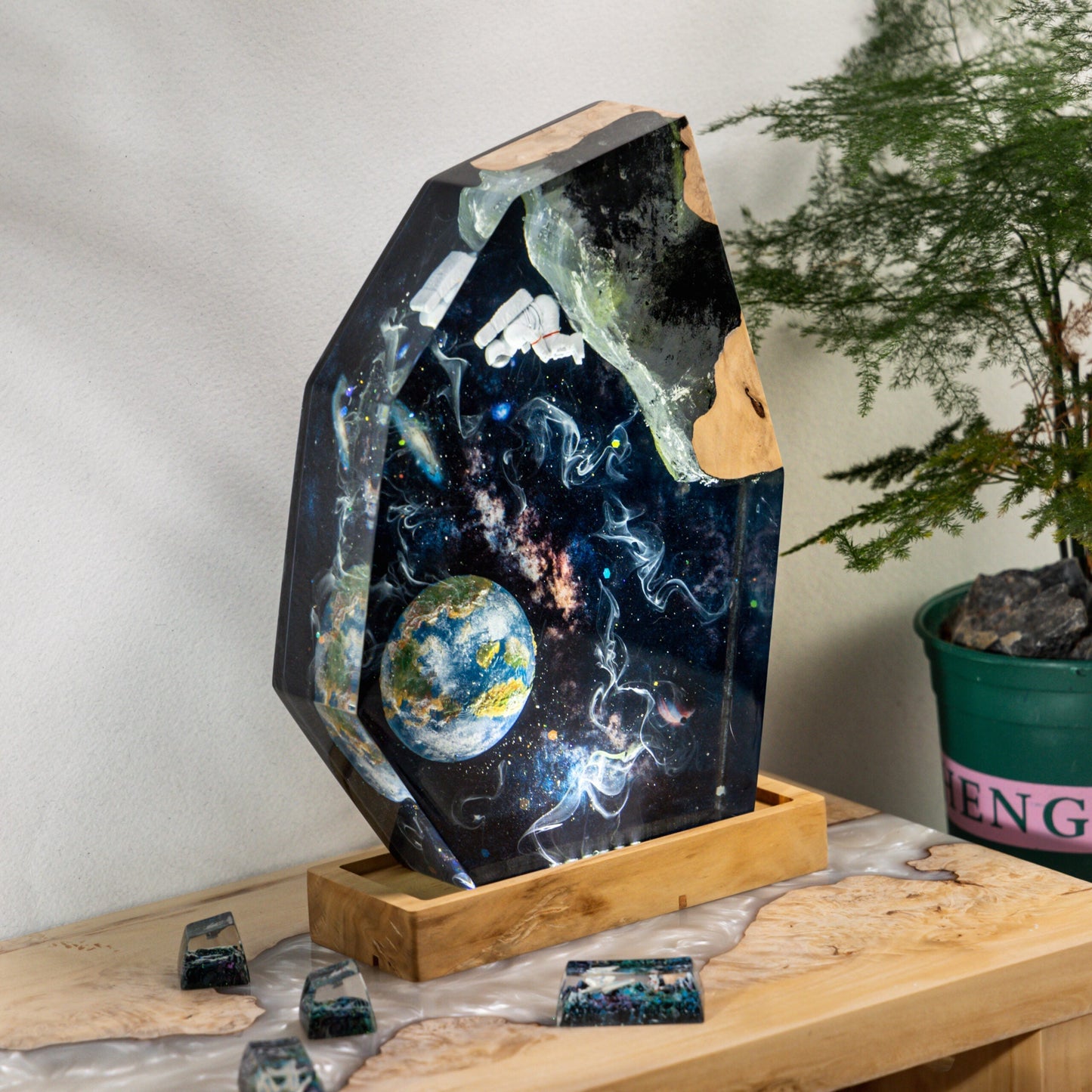 Interstellar Epoxy Lamp