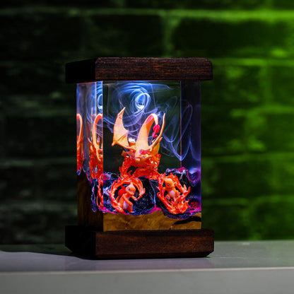 Charizard Evolution Pokemon Resin Night Light