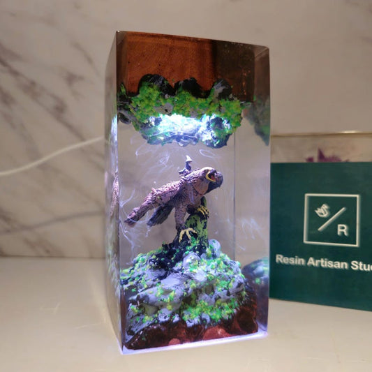 Lord Of The Ring Resin Lamp