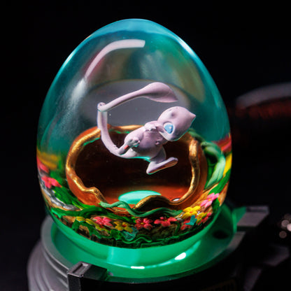 Mew Pokemon Resin Lamp Egg