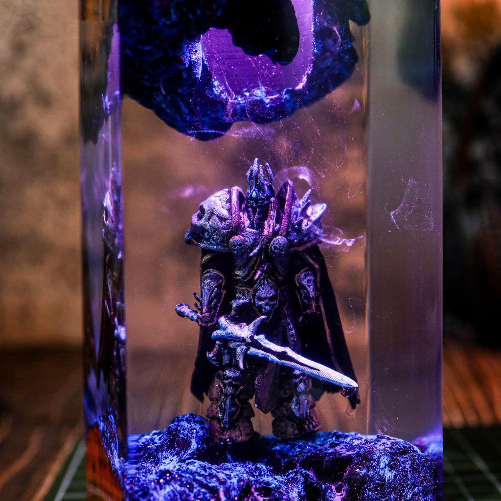 Lich King Warcraft Night Light