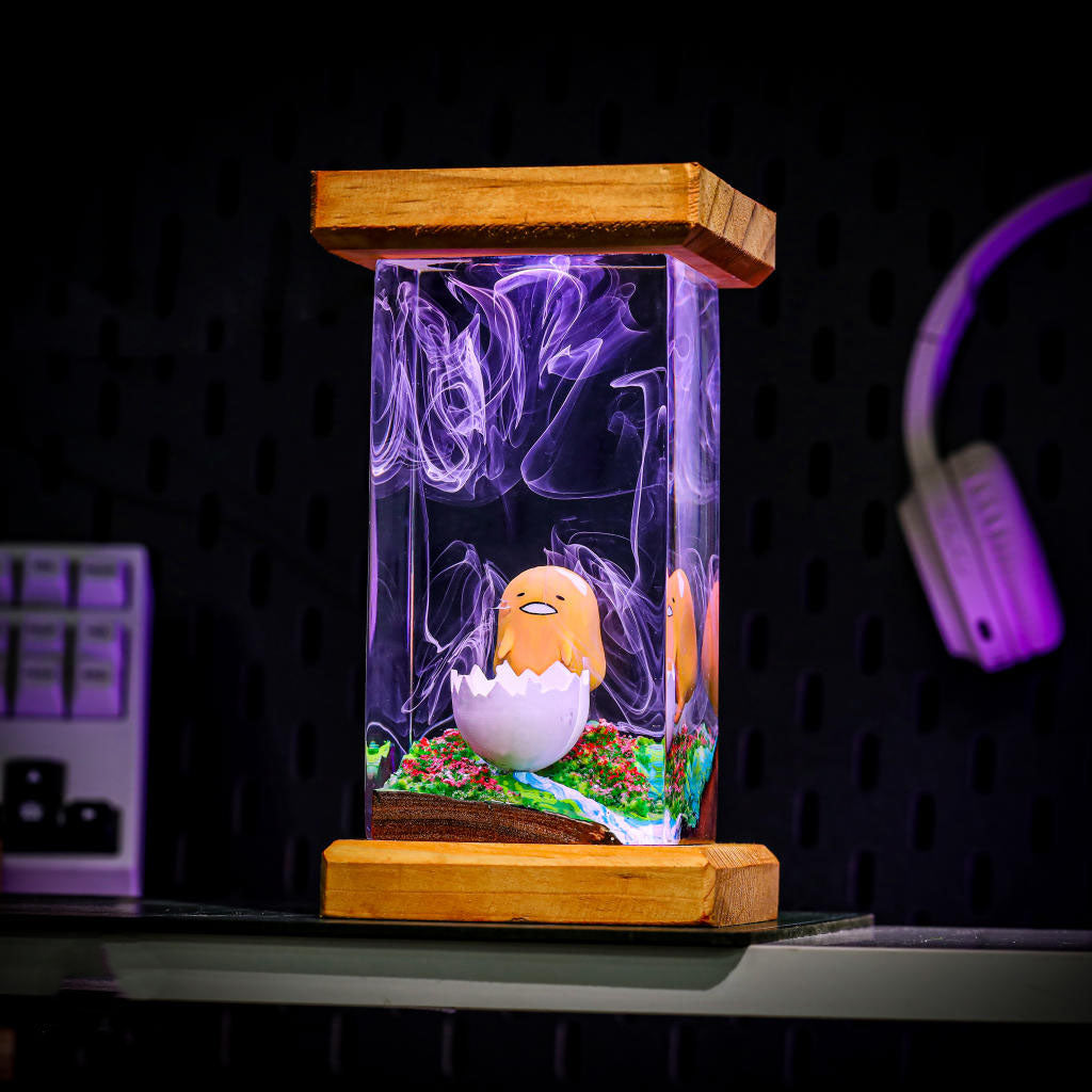 Gudetama Resin Lamp