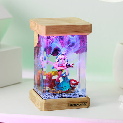 Jinx LOL Resin Lamp