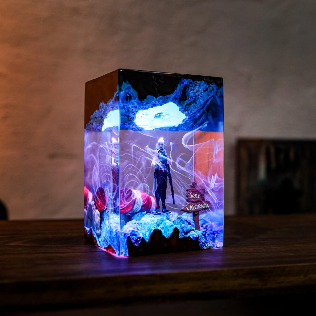 Valorant Jett Night Light