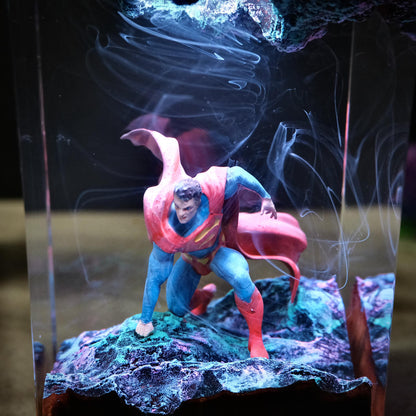 Superman Epoxy Night Light