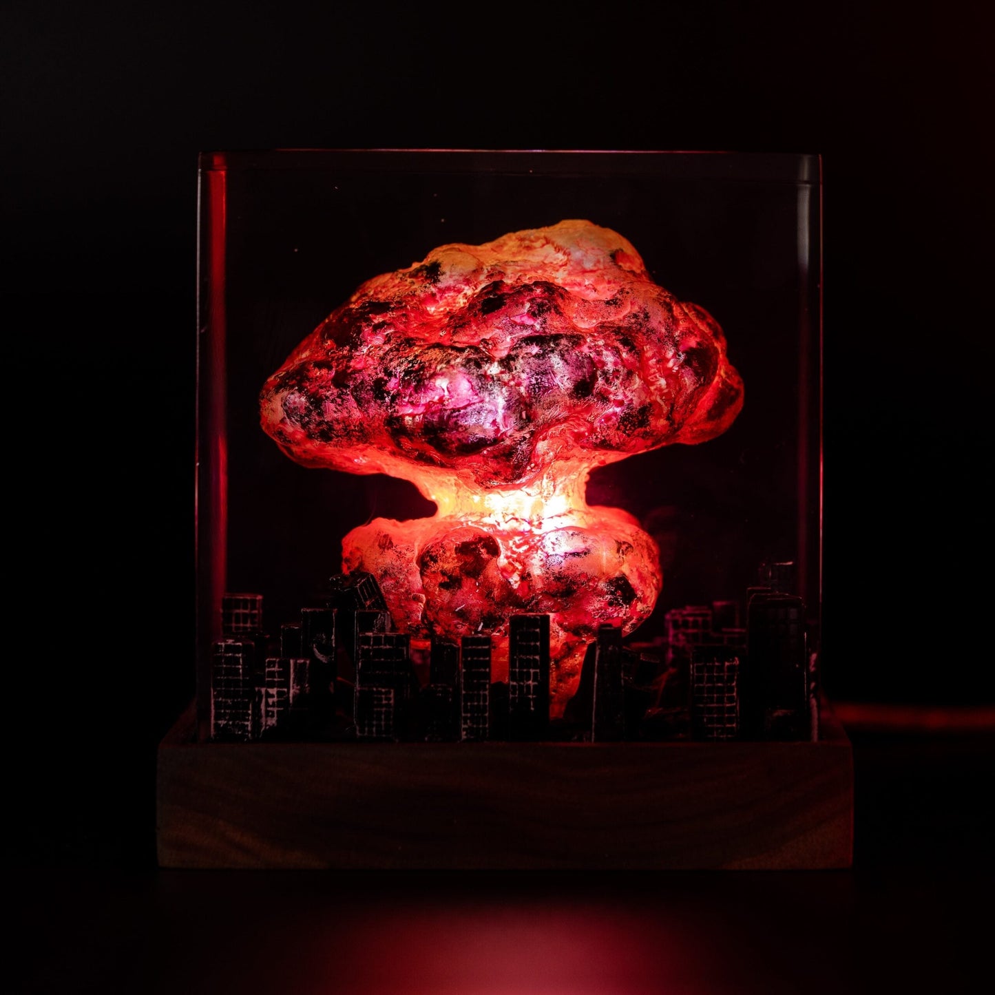 Explosion Atomic Bomb Resin Lamp