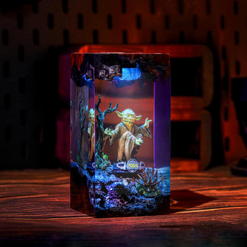 Star War Yoda Resin Night Light