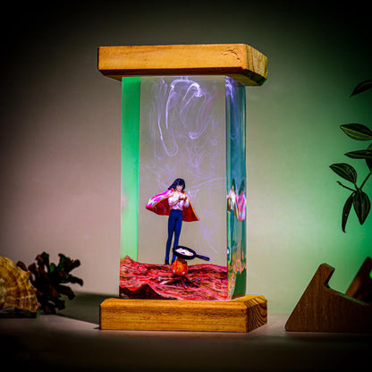 Howl's Moving Castle Epoxy Night Light