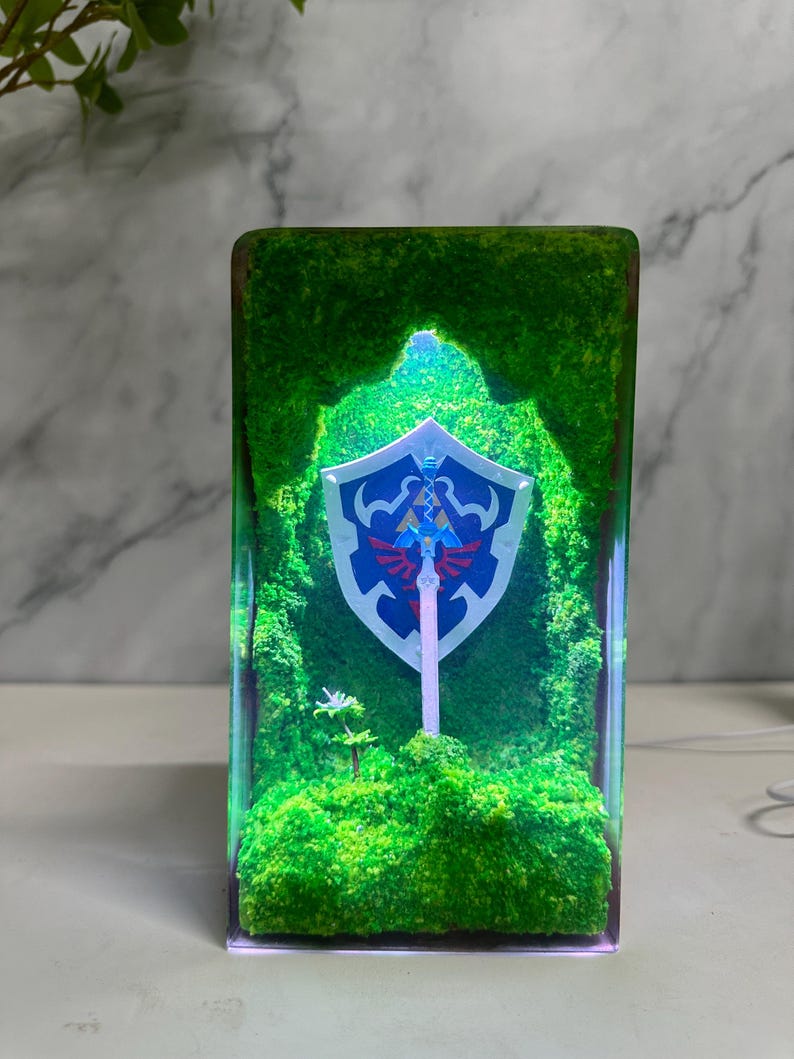 Rusty Master Sword Desk Decor