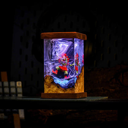 Skullkid Zelda Epoxy Night Light