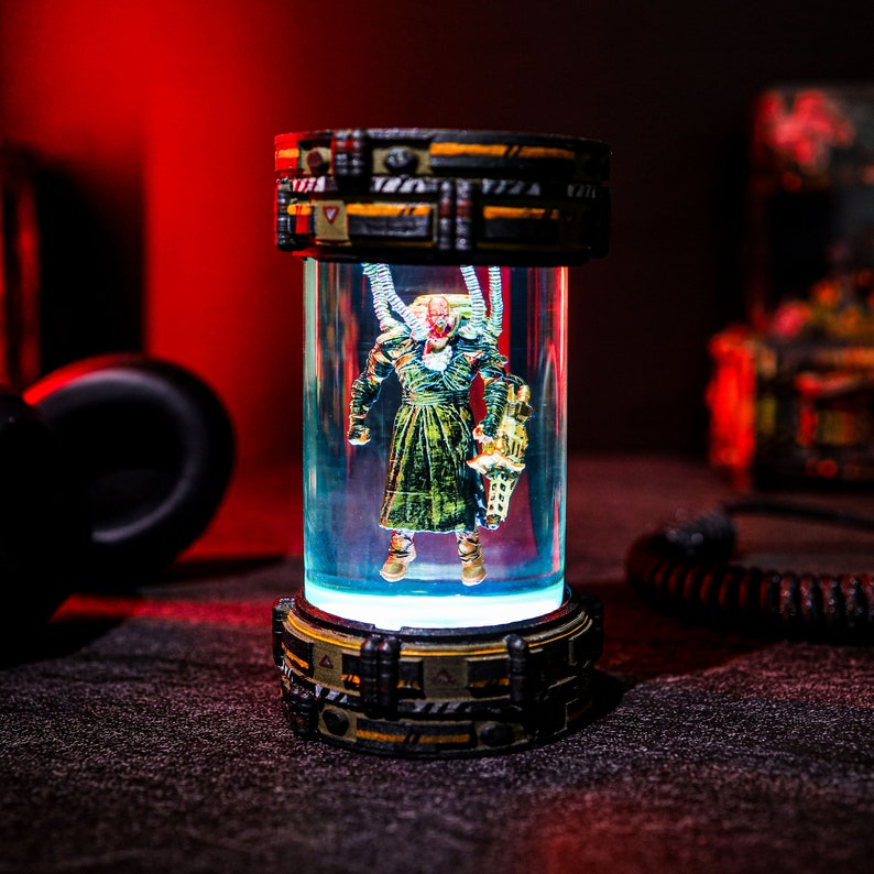 Resident Evil Nemesis Biolab Epoxy lamp