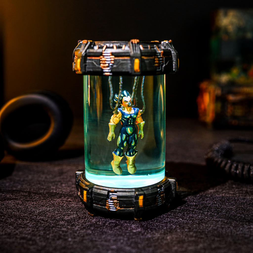 Dragon Ball Z Vegeta in a Healing Chamber Lamp