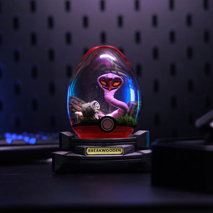 Arbok Pokemon Resin Lamp Egg