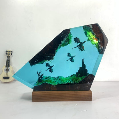 House of the Dragon Resin Night Light