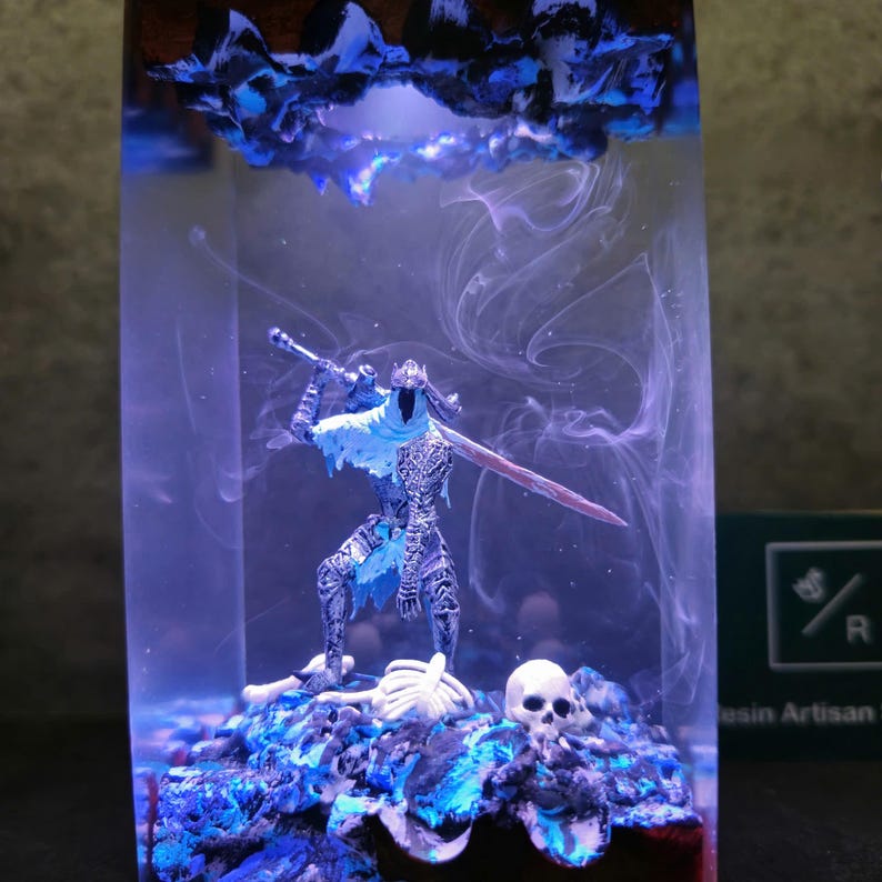 Artorias of Abyss Resin Lamp