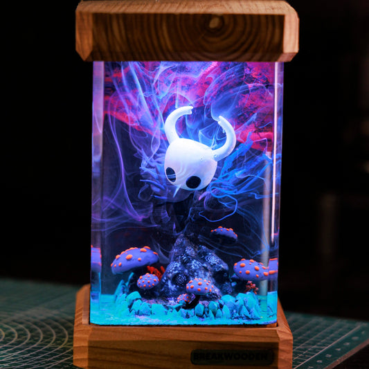 Shadow Knight Resin Lamp