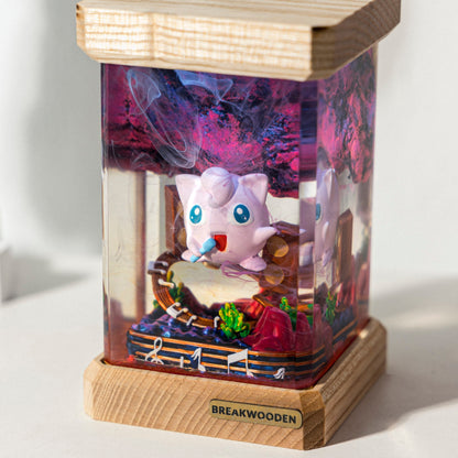 Cute Pokemon World Resin Lamp