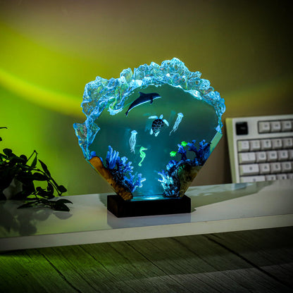 Deep Ocean Night Light