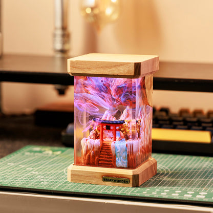 Torri Gate Resin Lamp