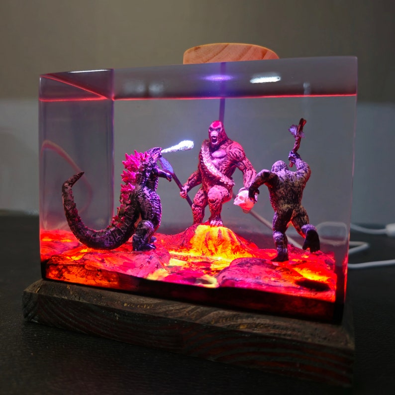 Epoxy Monster Night Light