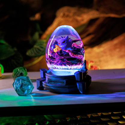 Marvelous Gengar Resin Lamp Egg