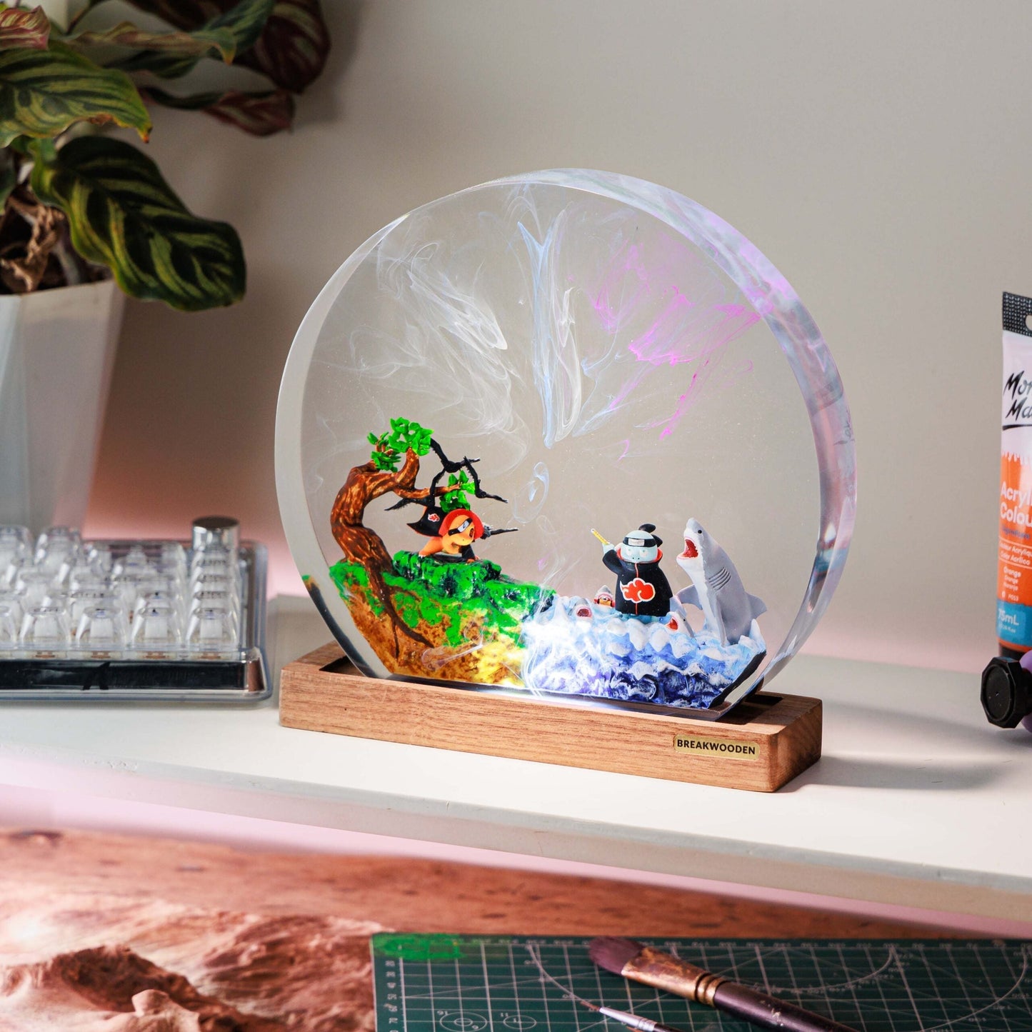 Pokemon Cosplay Resin Lamp