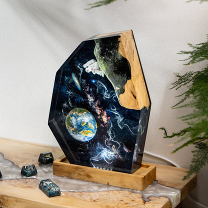 Interstellar Epoxy Lamp