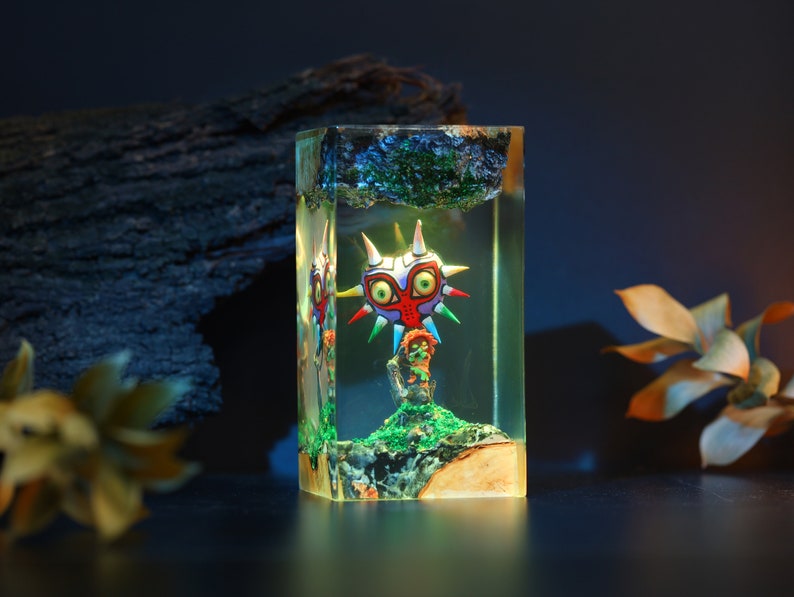 Zelda Majora Mask Resin Lamp