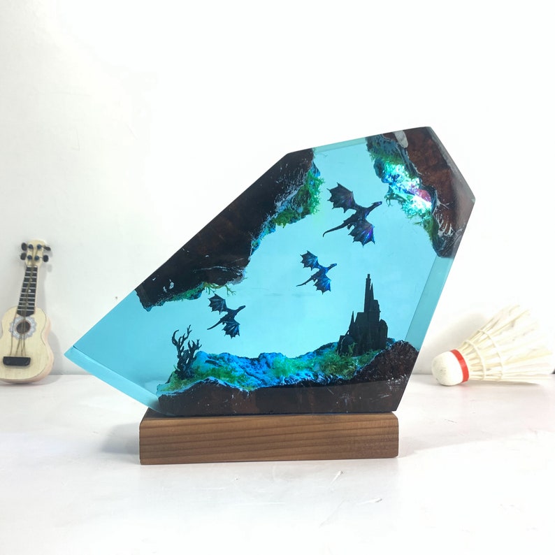 House of the Dragon Resin Night Light