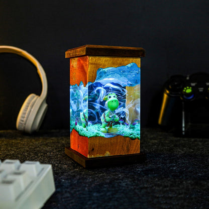 Custom Super Mario Yoshi inspired Night Lamp