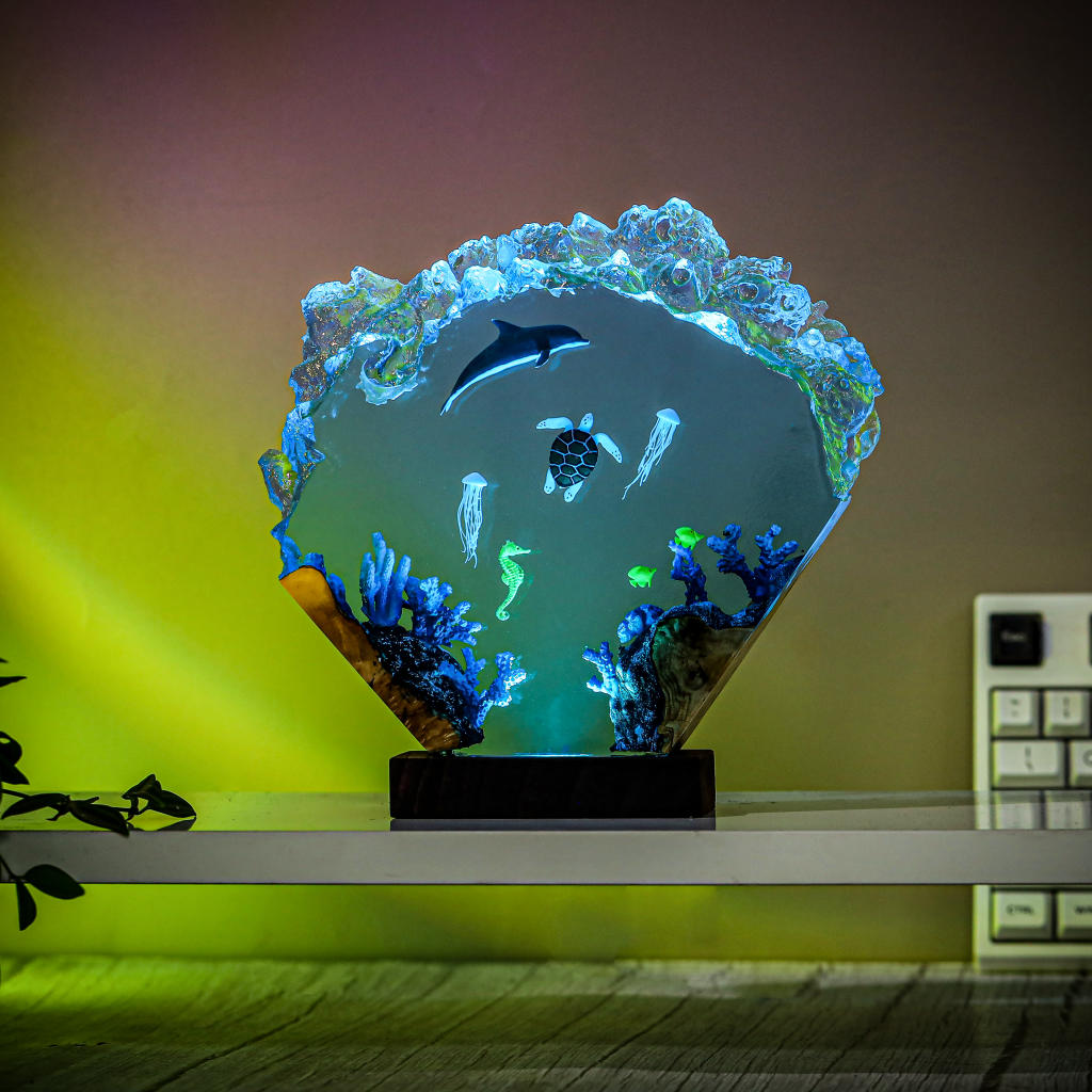 Deep Ocean Night Light