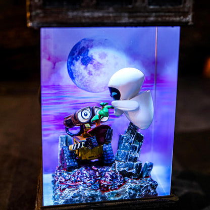 Wall-E and Eve Night Light