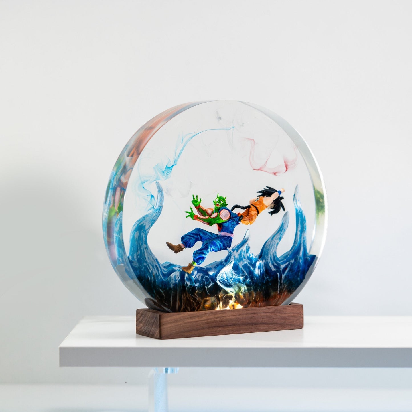 Goku x Picolo Anime Resin Lamp