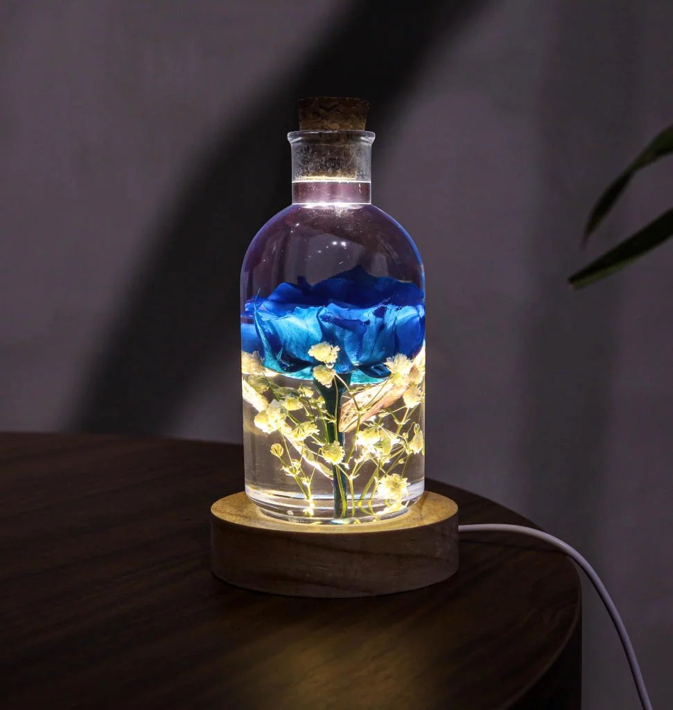 Blue Rose Night light