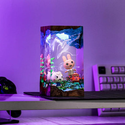 Custom Animal Crossing Resin Night Light