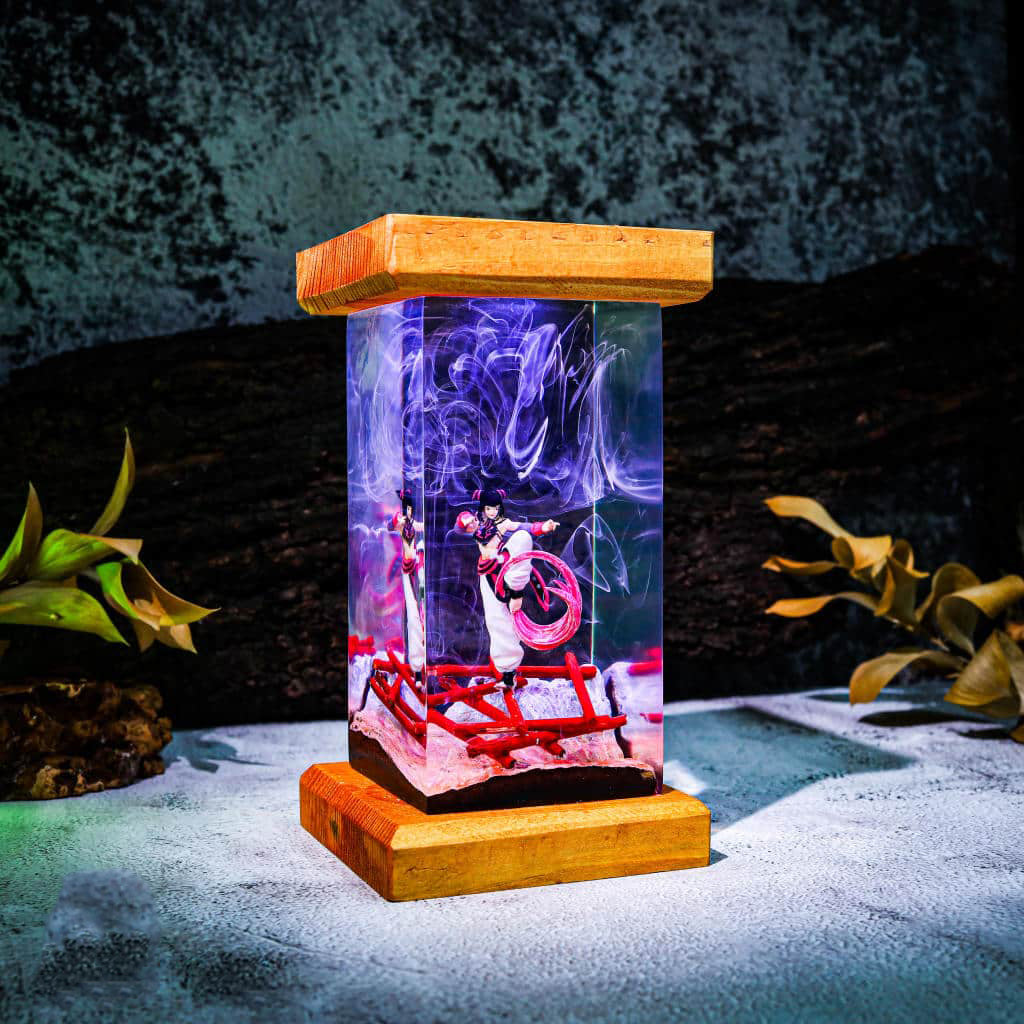 Juri Han Street Fighter V Resin Night Lamp