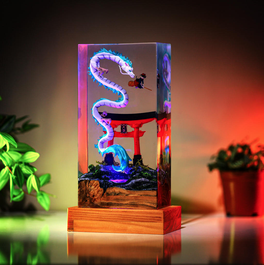 Haku and Kiki Night Light