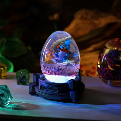 Mudpik Pokemon Resin Lamp Egg