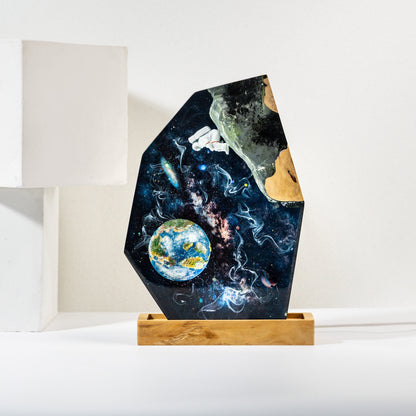 Interstellar Epoxy Lamp