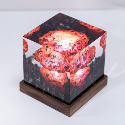 Explosion Atomic Bomb Resin Lamp