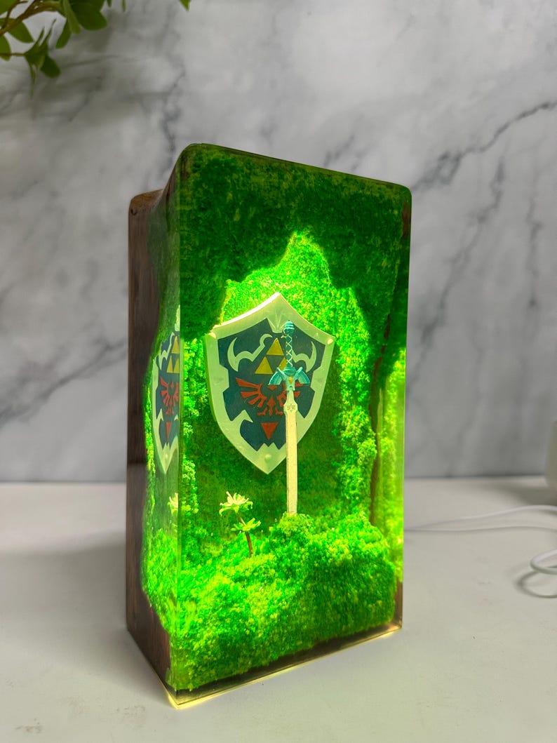 Rusty Master Sword Desk Decor