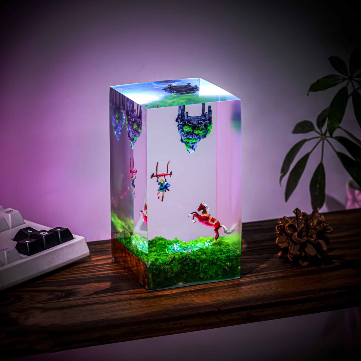 TOTK's Sky Islands in The Legend of Zelda Epoxy Lamp Ver 2