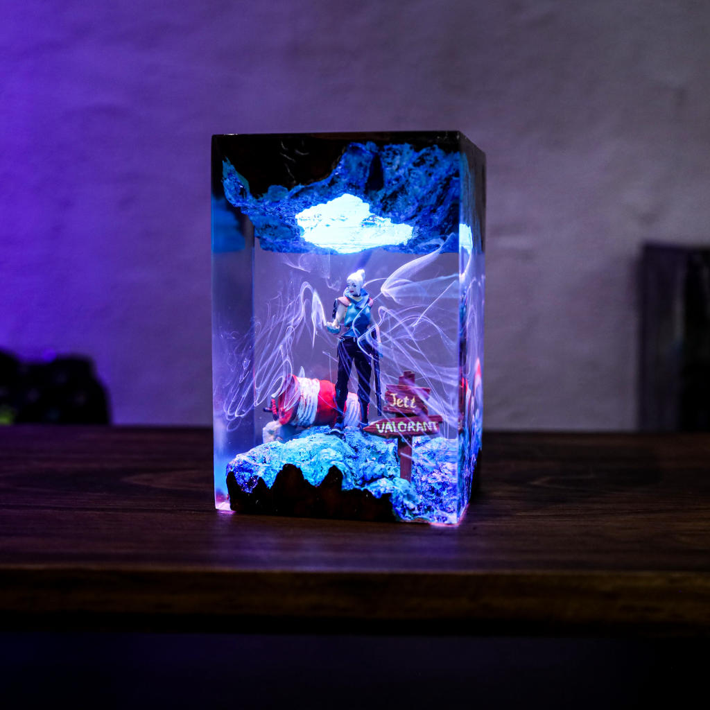 Valorant Jett Night Light